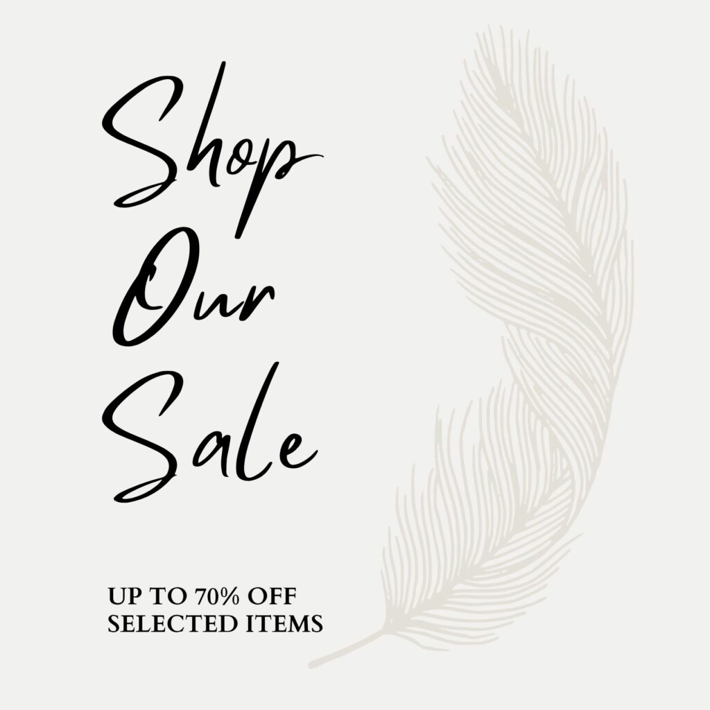 shop our sale graphic